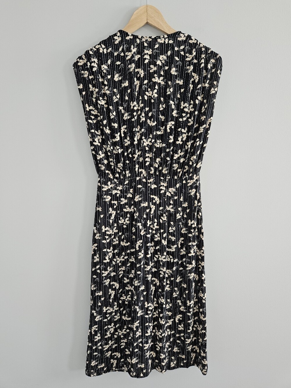 Sessun Ida Crepe Midi Dress Women’s Size Medium Floral Contemporary Chic - Picture 5 of 14
